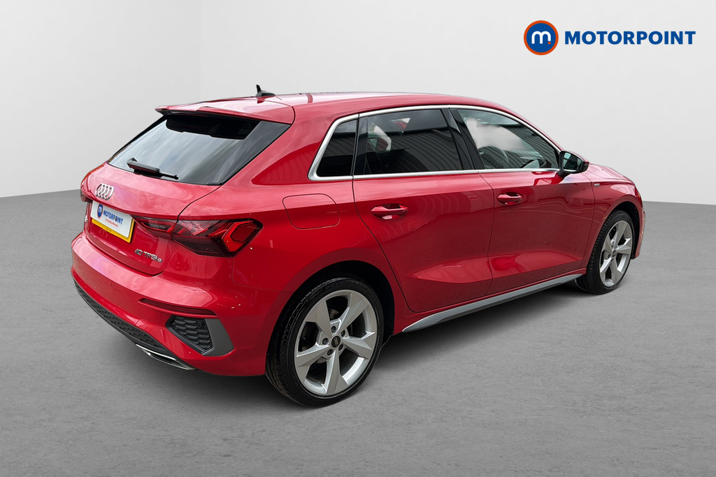 Audi A3 S Line Automatic Petrol Plug-In Hybrid Hatchback - Stock Number (1645998) - Passenger side rear corner