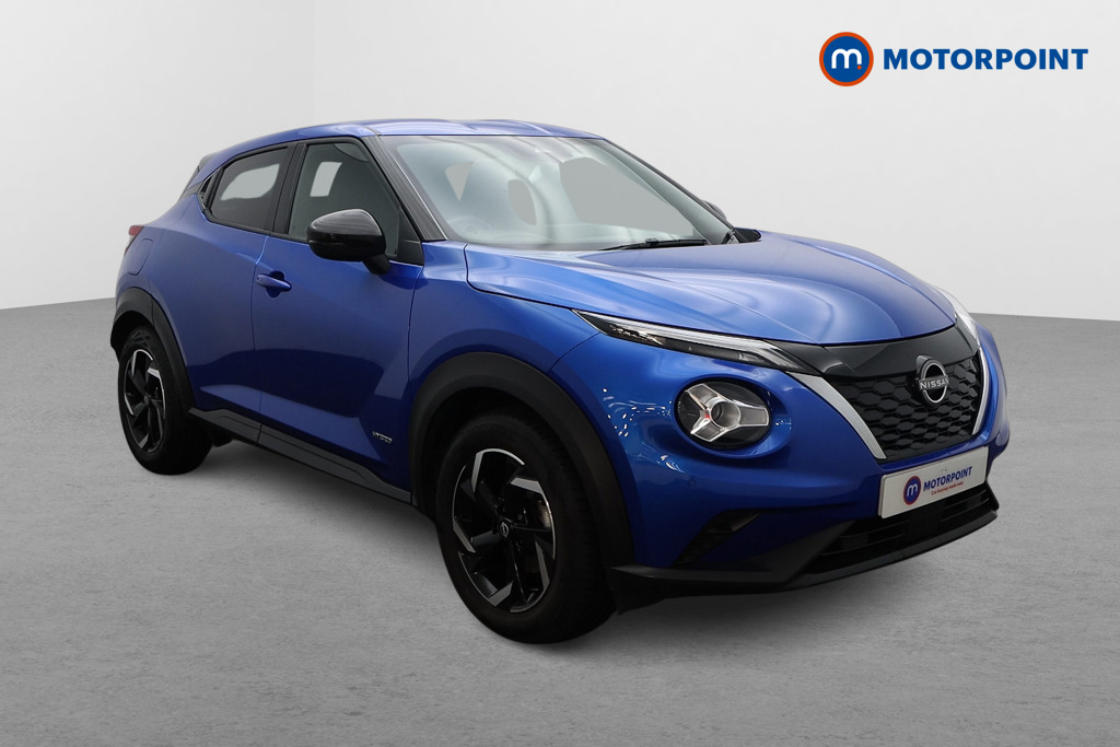 Nissan Juke N-Connecta Automatic Petrol-Electric Hybrid SUV - Stock Number (1608855) - Drivers side front corner