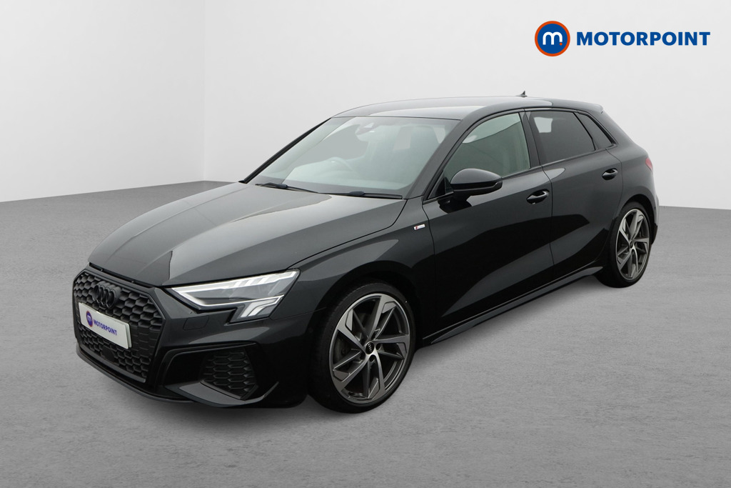 Audi A3 Black Edition Automatic Petrol Hatchback - Stock Number (1633928) - Passenger side front corner