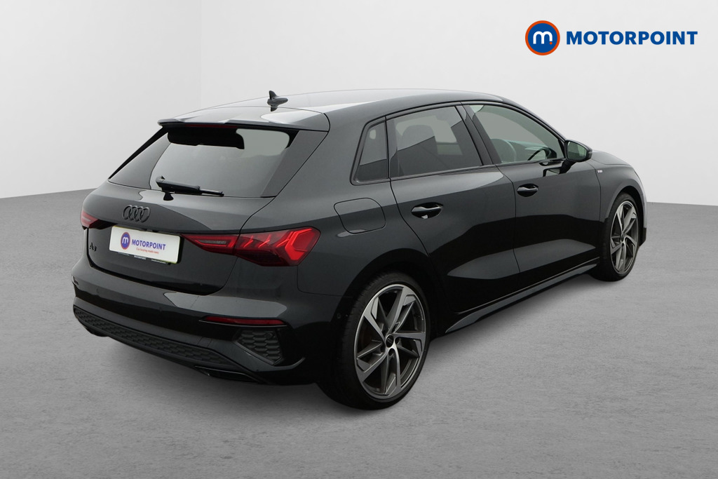Audi A3 Black Edition Automatic Petrol Hatchback - Stock Number (1633928) - Drivers side rear corner