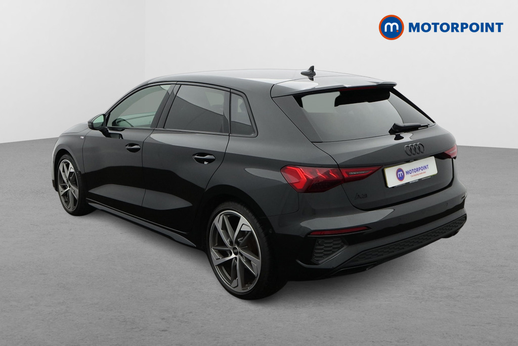 Audi A3 Black Edition Automatic Petrol Hatchback - Stock Number (1633928) - Passenger side rear corner