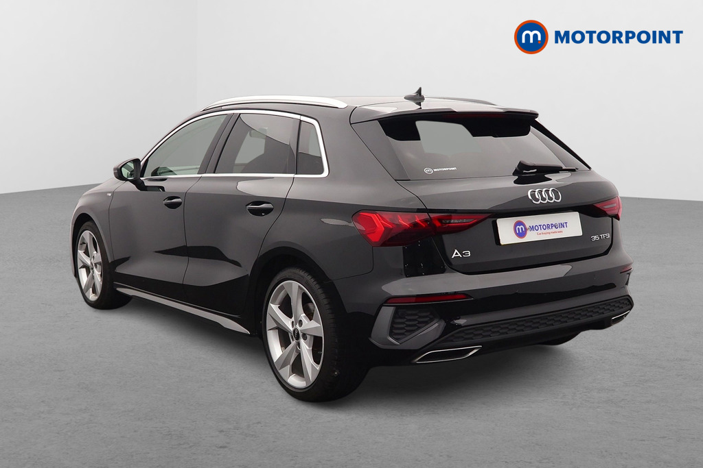 Audi A3 S Line Manual Petrol Hatchback - Stock Number (1637478) - Passenger side rear corner