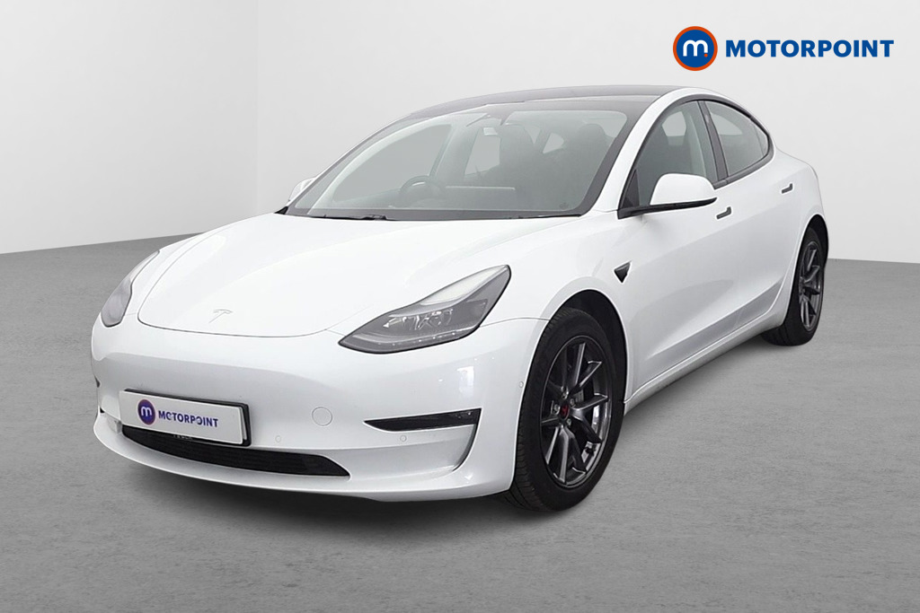 Tesla Model 3 Long Range Automatic Electric Saloon - Stock Number (1640251) - Passenger side front corner