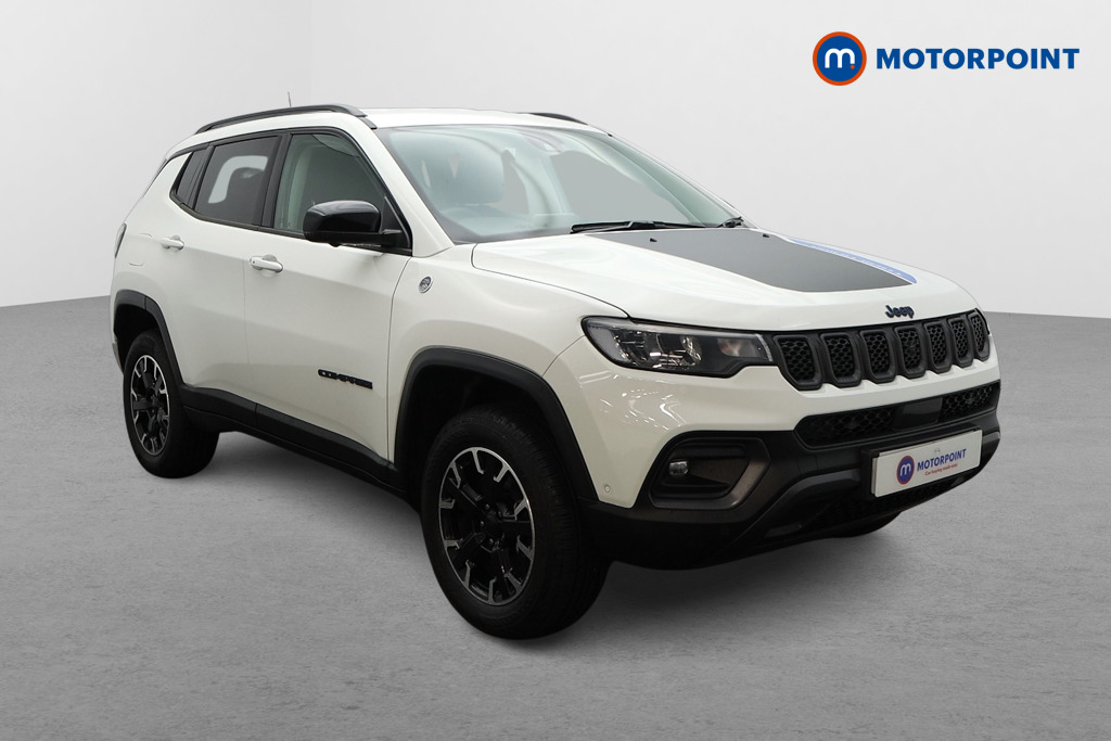 Jeep Compass Trailhawk Automatic Petrol Plug-In Hybrid SUV - Stock Number (1642797) - Drivers side front corner