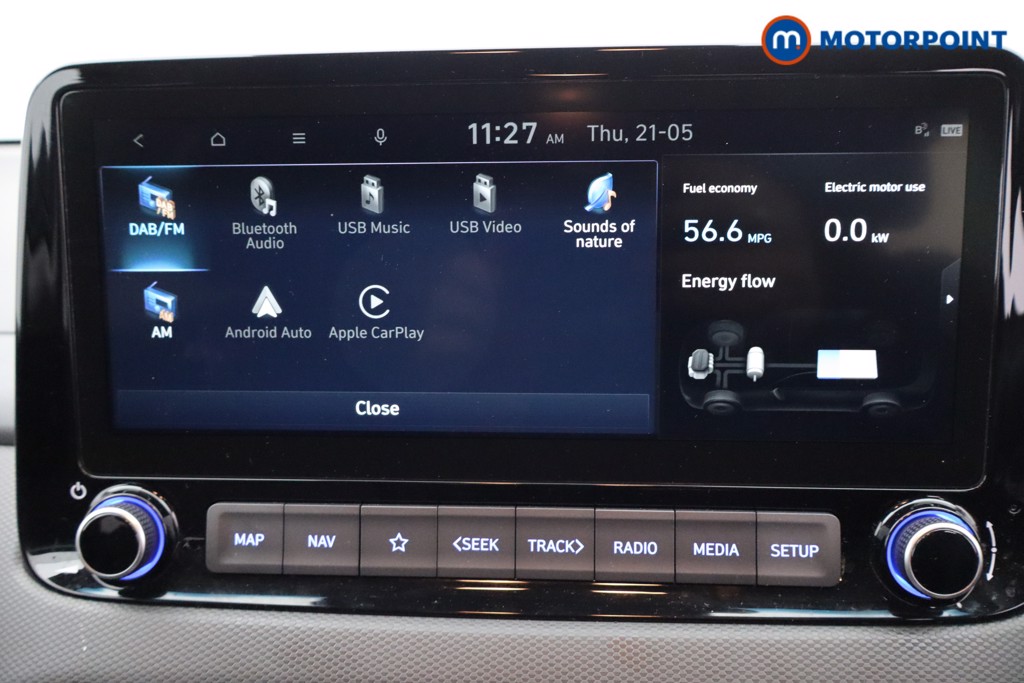 Hyundai Kona Premium Automatic Petrol-Electric Hybrid SUV - Stock Number (1643290) - 8th supplementary image