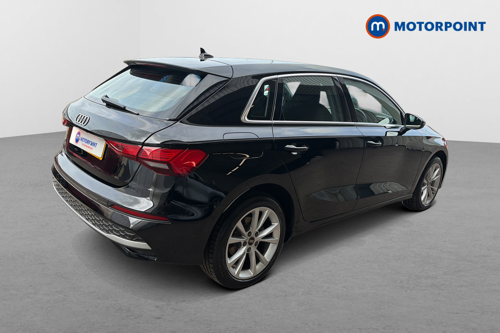 Audi A3 Sport Automatic Petrol Plug-In Hybrid Hatchback - Stock Number (1644840) - Passenger side rear corner