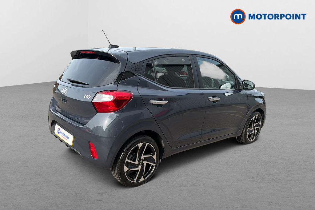 Hyundai I10 Premium Automatic Petrol Hatchback - Stock Number (1645849) - Passenger side rear corner