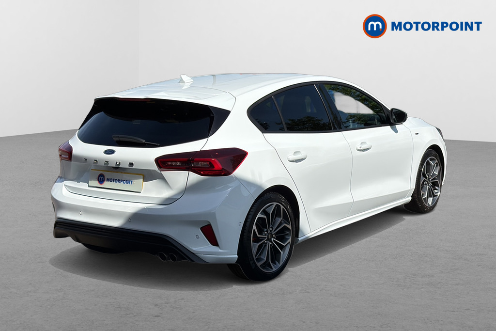 Ford Focus St-Line X Manual Petrol Hatchback - Stock Number (1636146) - Passenger side rear corner