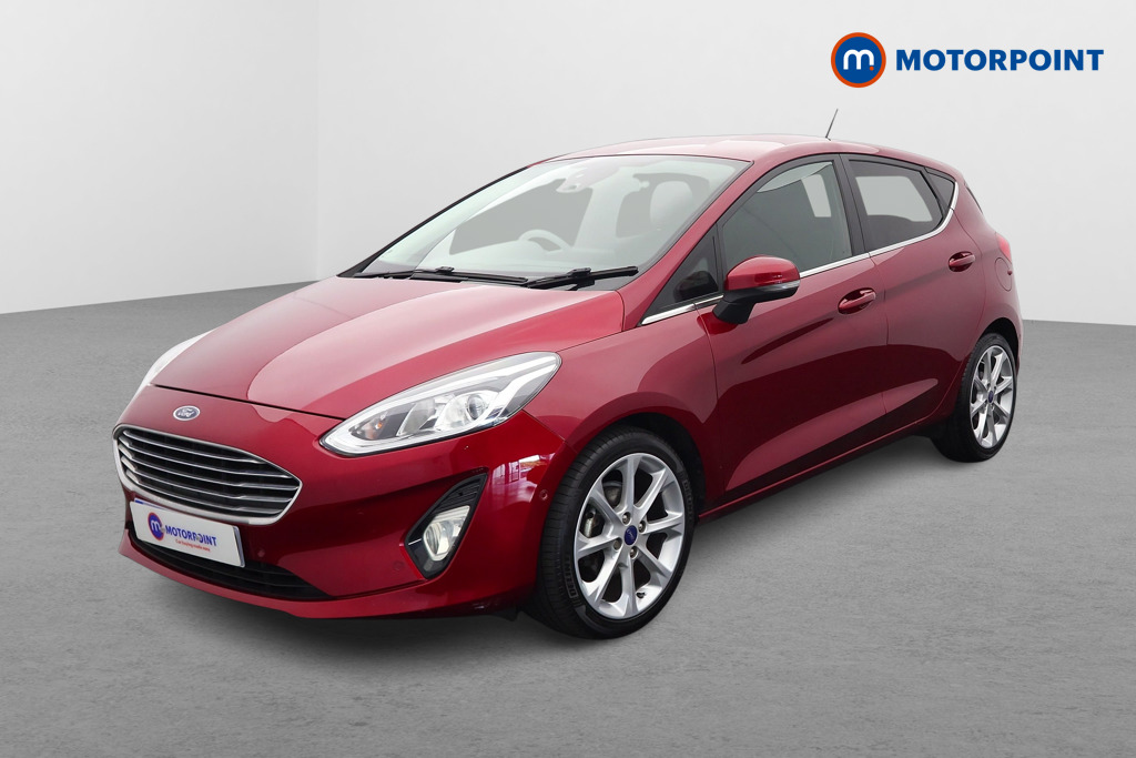 Ford Fiesta Titanium Manual Petrol Hatchback - Stock Number (1643193) - Passenger side front corner