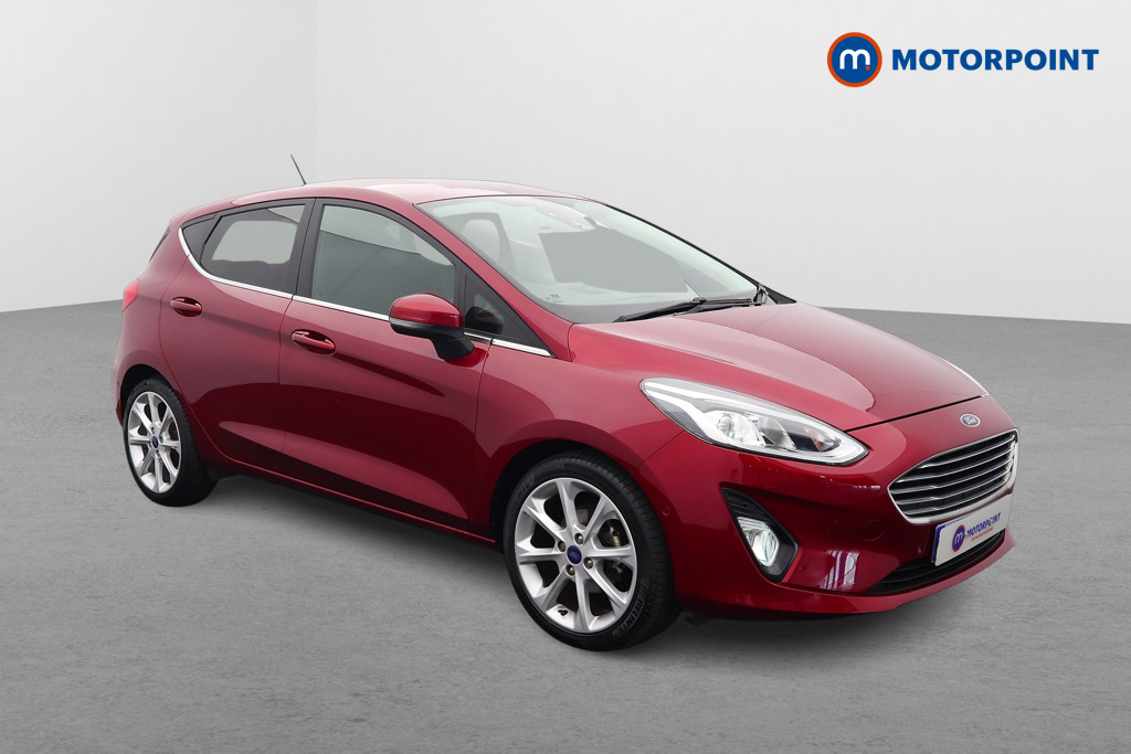 Ford Fiesta Titanium Manual Petrol Hatchback - Stock Number (1643193) - Drivers side front corner