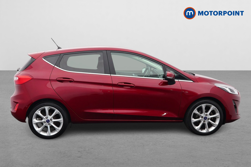 Ford Fiesta Titanium Manual Petrol Hatchback - Stock Number (1643193) - Drivers side