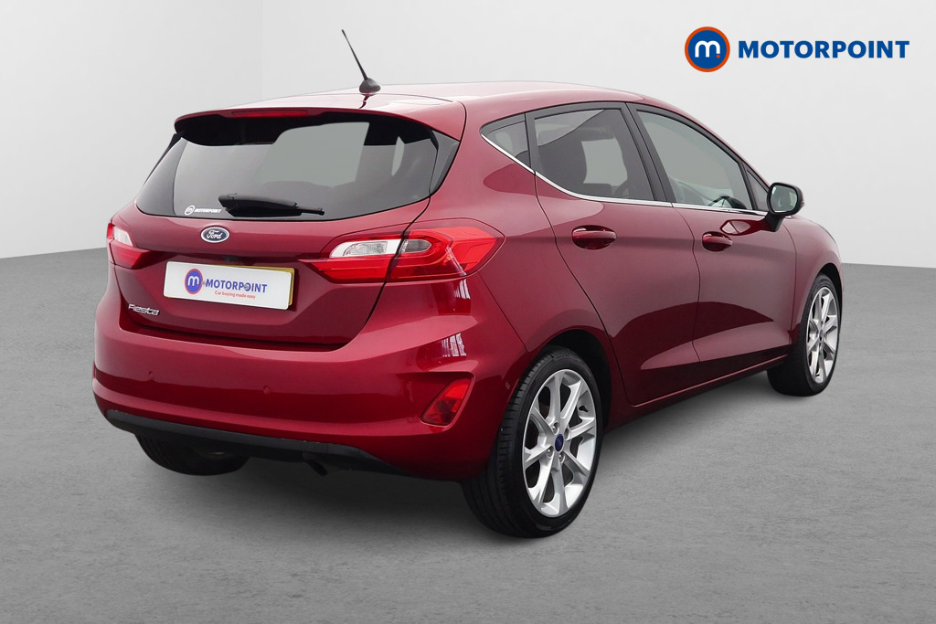 Ford Fiesta Titanium Manual Petrol Hatchback - Stock Number (1643193) - Drivers side rear corner