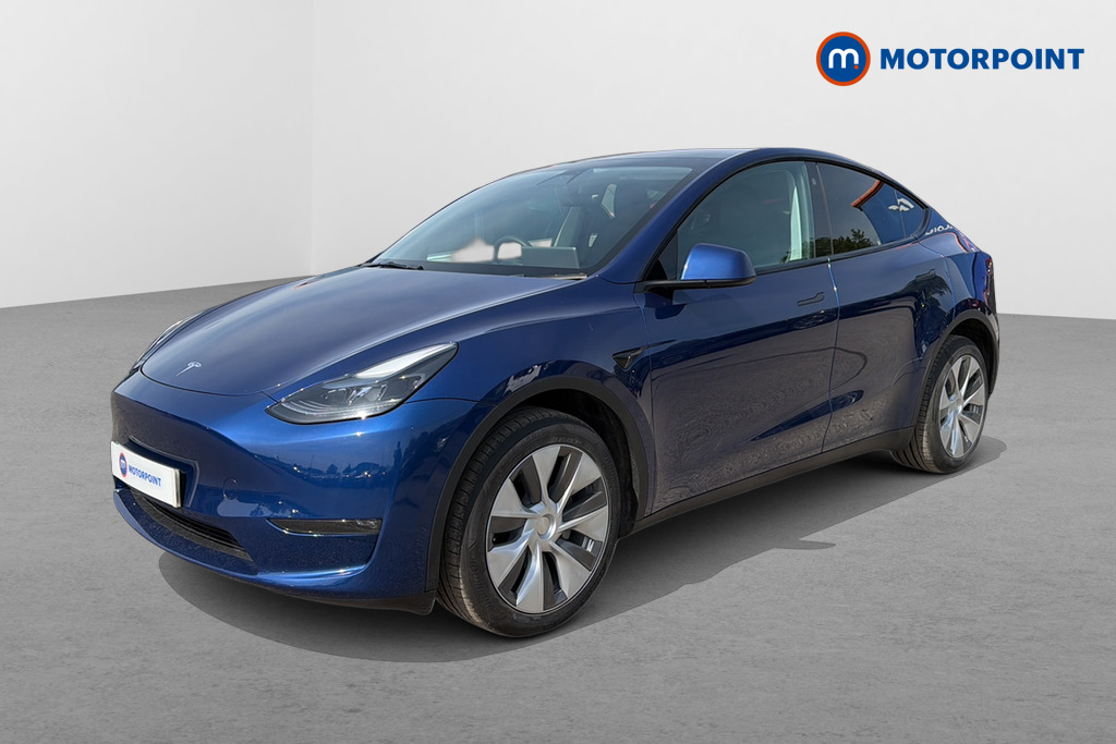 Tesla Model Y Long Range Automatic Electric SUV - Stock Number (1644404) - Passenger side front corner