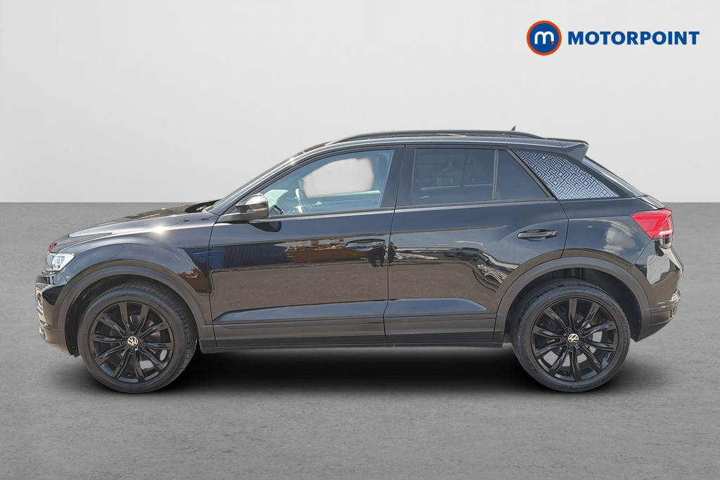 Volkswagen T-Roc Black Edition Automatic Petrol SUV - Stock Number (1645601) - Drivers side