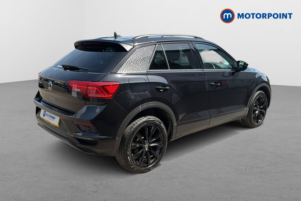 Volkswagen T-Roc Black Edition Automatic Petrol SUV - Stock Number (1645601) - Passenger side rear corner