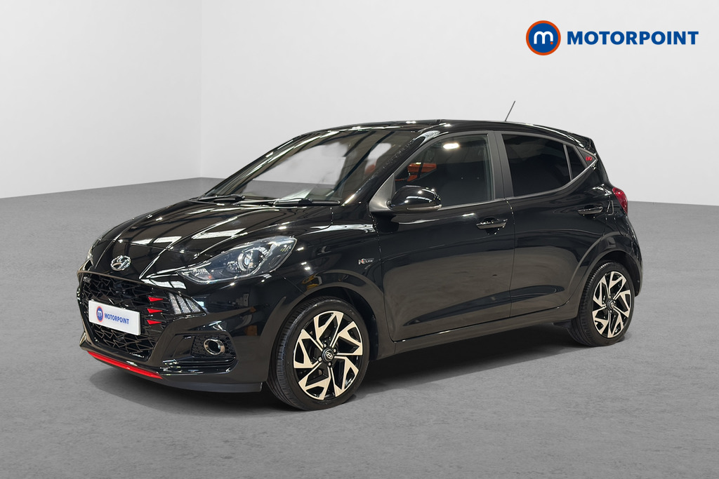 Hyundai I10 N Line Manual Petrol Hatchback - Stock Number (1646935) - Passenger side front corner