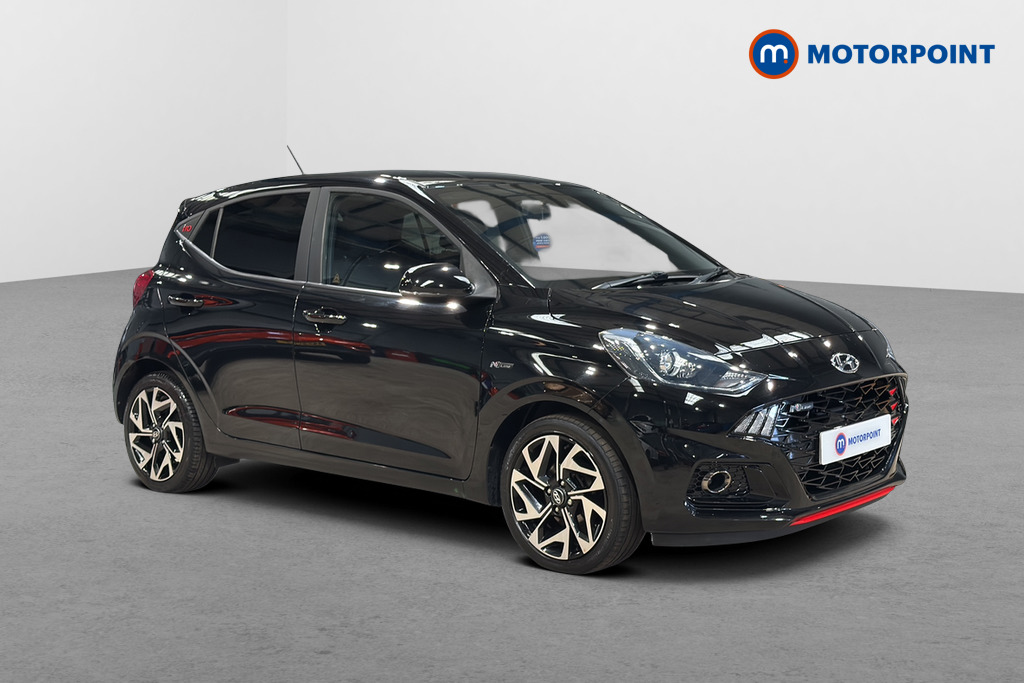 Hyundai I10 N Line Manual Petrol Hatchback - Stock Number (1646935) - Drivers side front corner