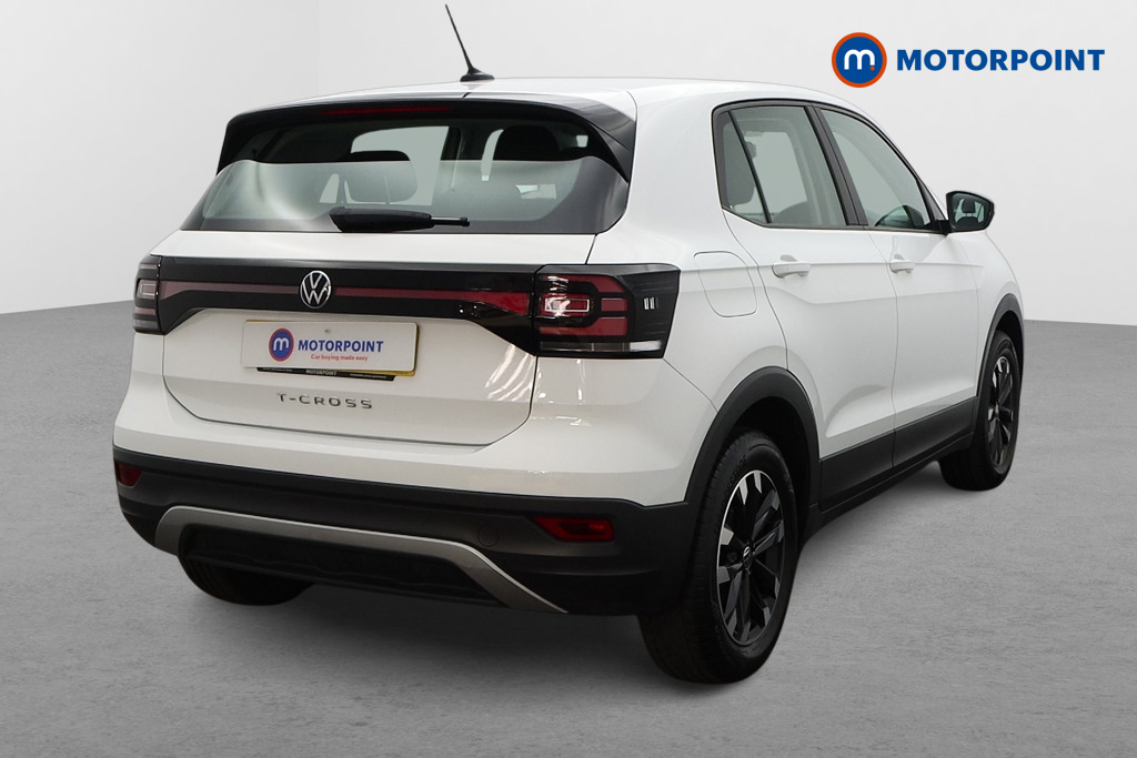 Volkswagen T-Cross S Manual Petrol SUV - Stock Number (1645895) - Drivers side rear corner