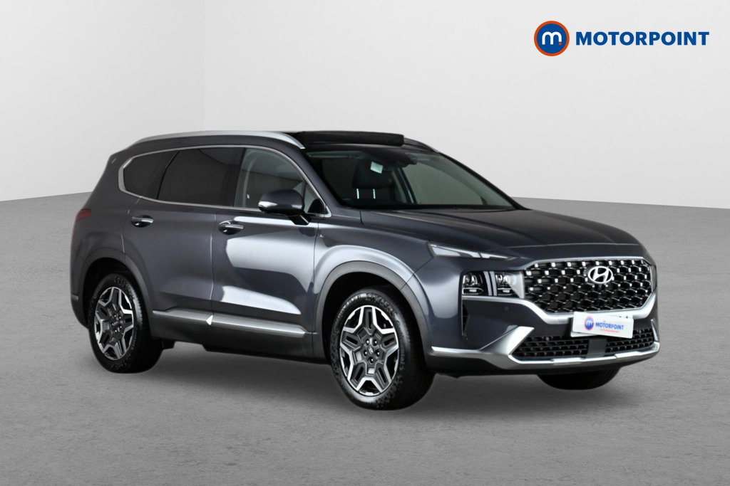 Hyundai Santa Fe Ultimate Automatic Petrol-Electric Hybrid SUV - Stock Number (1646701) - Drivers side front corner