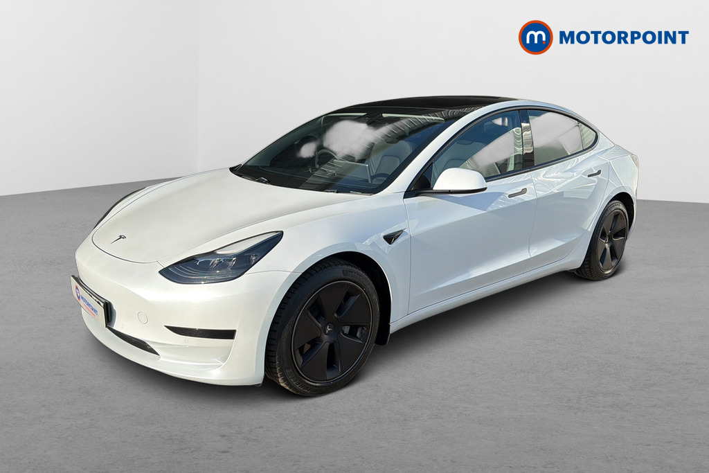 Tesla Model 3 Standard Plus Automatic Electric Saloon - Stock Number (1644830) - Passenger side front corner