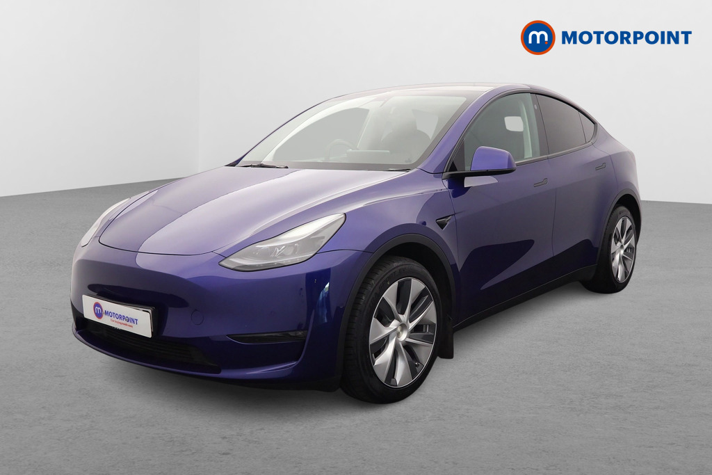 Tesla Model Y Long Range Automatic Electric SUV - Stock Number (1645698) - Passenger side front corner