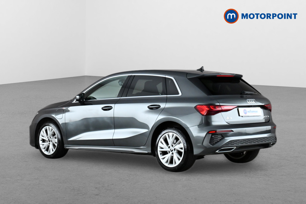 Audi A3 S Line Automatic Petrol Plug-In Hybrid Hatchback - Stock Number (1645881) - Passenger side rear corner
