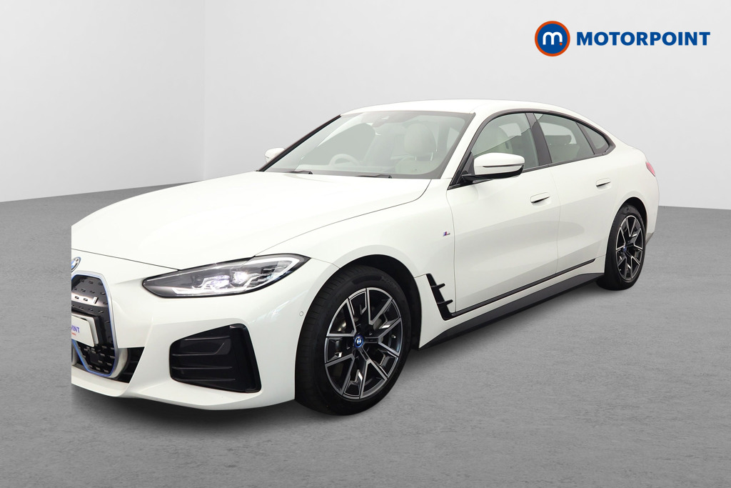 BMW I4 M Sport Automatic Electric Hatchback - Stock Number (1646641) - Passenger side front corner