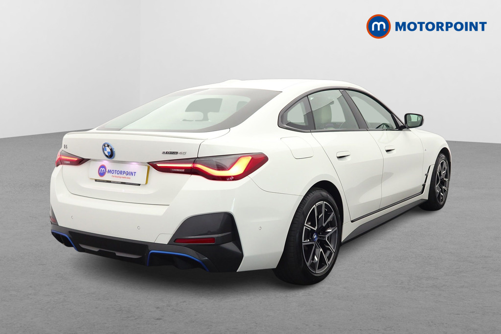 BMW I4 M Sport Automatic Electric Hatchback - Stock Number (1646641) - Drivers side rear corner