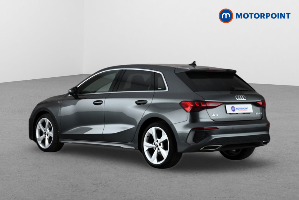 Audi A3 S Line Manual Petrol Hatchback - Stock Number (1640764) - Passenger side rear corner