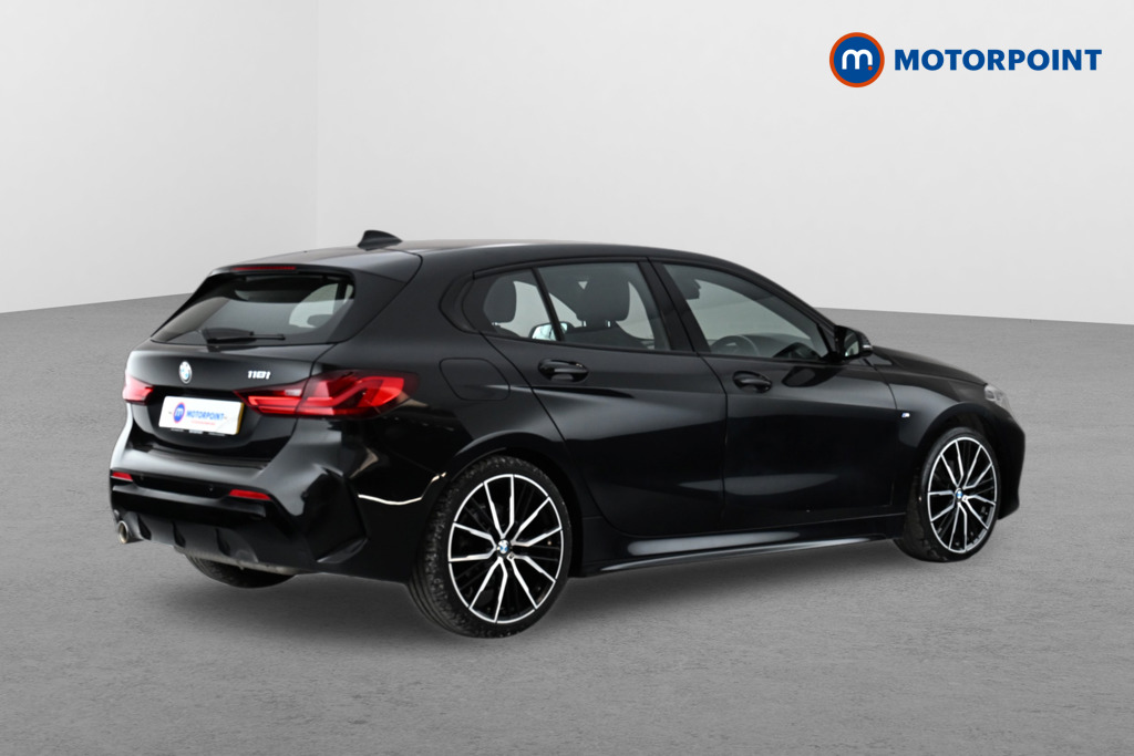 BMW 1 Series M Sport Automatic Petrol Hatchback - Stock Number (1642349) - Drivers side rear corner