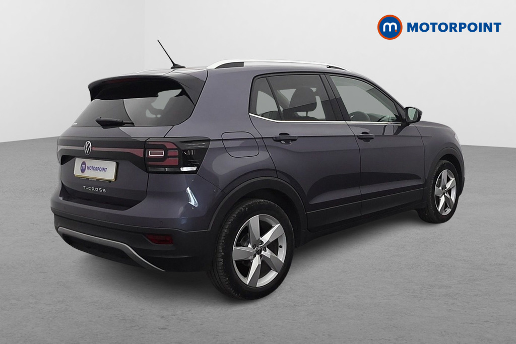 Volkswagen T-Cross SEL Automatic Petrol SUV - Stock Number (1643037) - Drivers side rear corner