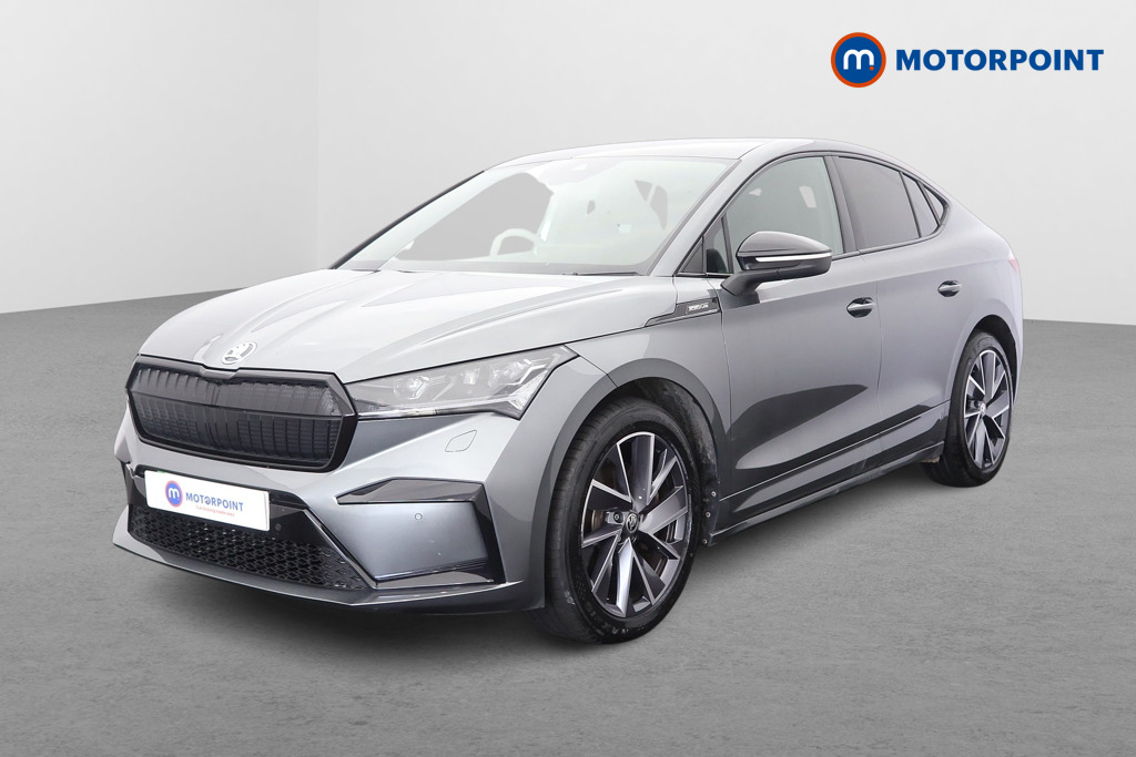 Skoda Enyaq Sportline Plus Automatic Electric SUV - Stock Number (1646565) - Passenger side front corner