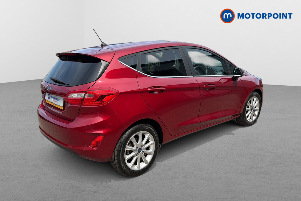 Ford Fiesta Titanium Manual Petrol Hatchback - Stock Number (1647266) - Passenger side rear corner