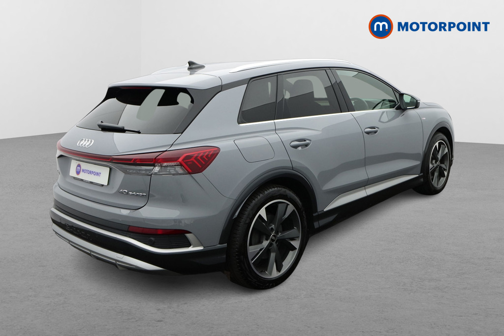 Audi Q4 S Line Automatic Electric SUV - Stock Number (1642189) - Drivers side rear corner