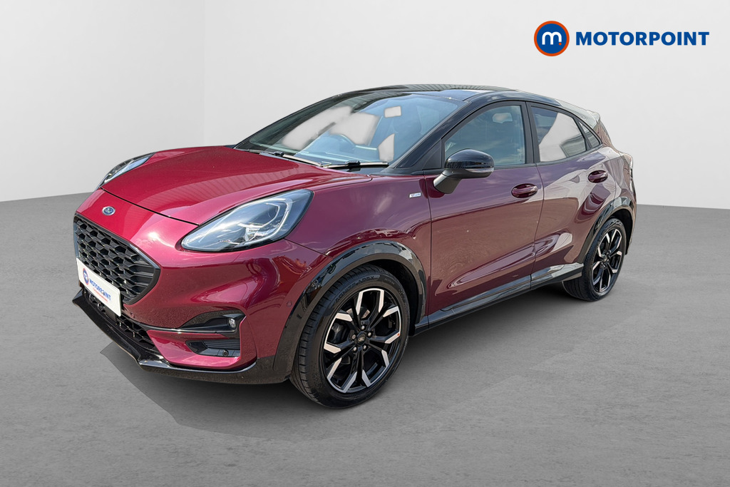 Ford Puma Vivid Ruby Edition Manual Petrol SUV - Stock Number (1646294) - Passenger side front corner