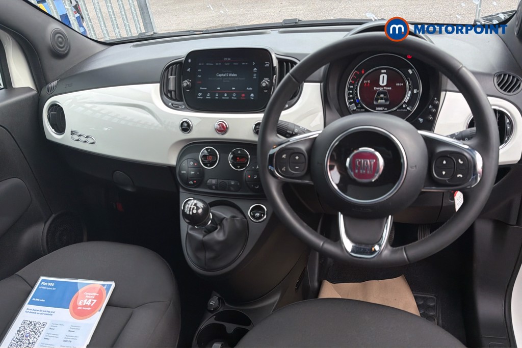 Fiat 500 1.0 Mild Hybrid 3Dr Manual Petrol Hatchback - Stock Number (1636302) - 2nd supplementary image