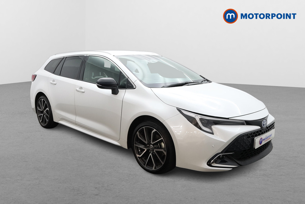 Toyota Corolla Excel Automatic Petrol-Electric Hybrid Estate - Stock Number (1644225) - Drivers side front corner