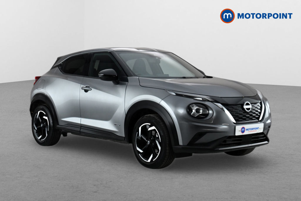 Nissan Juke N-Connecta Automatic Petrol-Electric Hybrid SUV - Stock Number (1644574) - Drivers side front corner