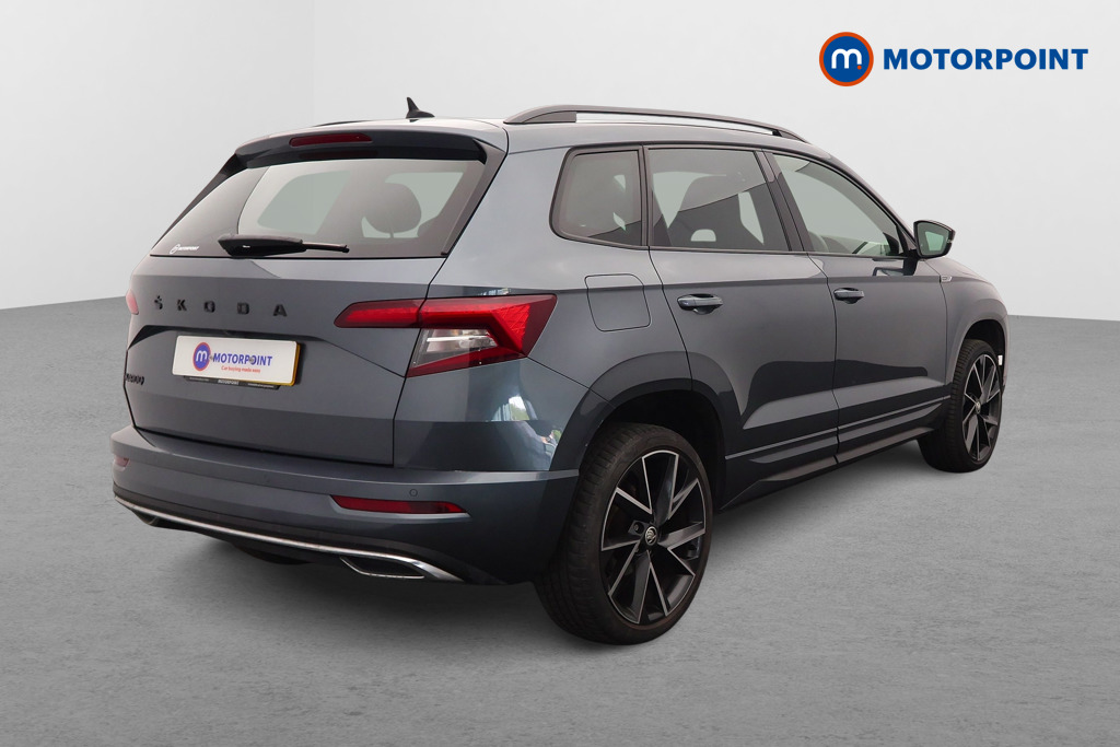 Skoda Karoq Sport Line Automatic Petrol SUV - Stock Number (1644388) - Drivers side rear corner