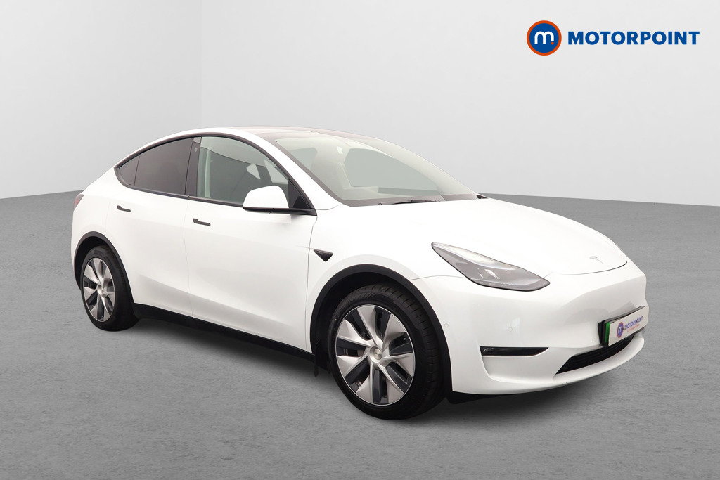 Tesla Model Y Long Range Automatic Electric SUV - Stock Number (1645702) - Drivers side front corner