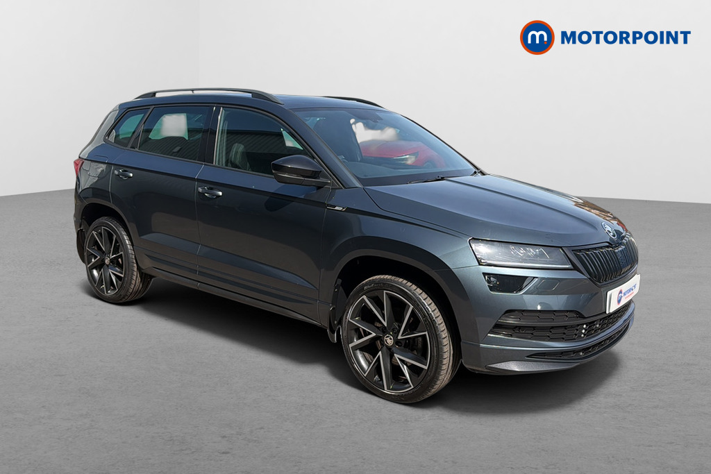 Skoda Karoq Sport Line Automatic Petrol SUV - Stock Number (1645941) - Drivers side front corner