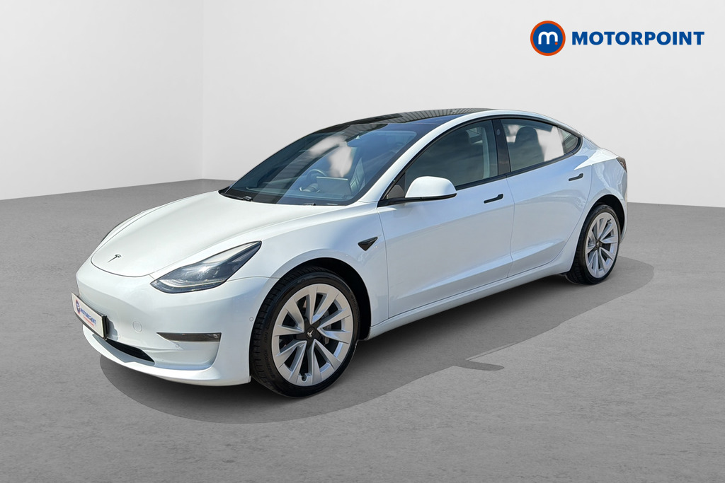 Tesla Model 3 Long Range Automatic Electric Saloon - Stock Number (1648173) - Passenger side front corner