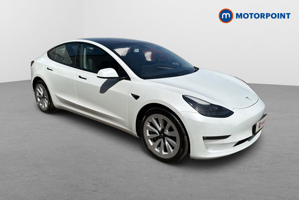 Tesla Model 3 Long Range Automatic Electric Saloon - Stock Number (1648173) - Drivers side front corner
