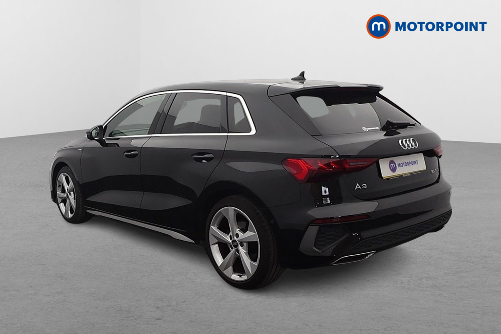 Audi A3 S Line Manual Petrol Hatchback - Stock Number (1643913) - Passenger side rear corner