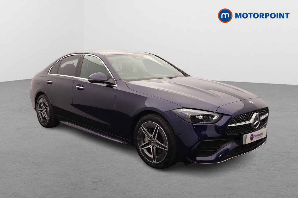 Mercedes-Benz C Class Amg Line Automatic Petrol Plug-In Hybrid Saloon - Stock Number (1645692) - Drivers side front corner