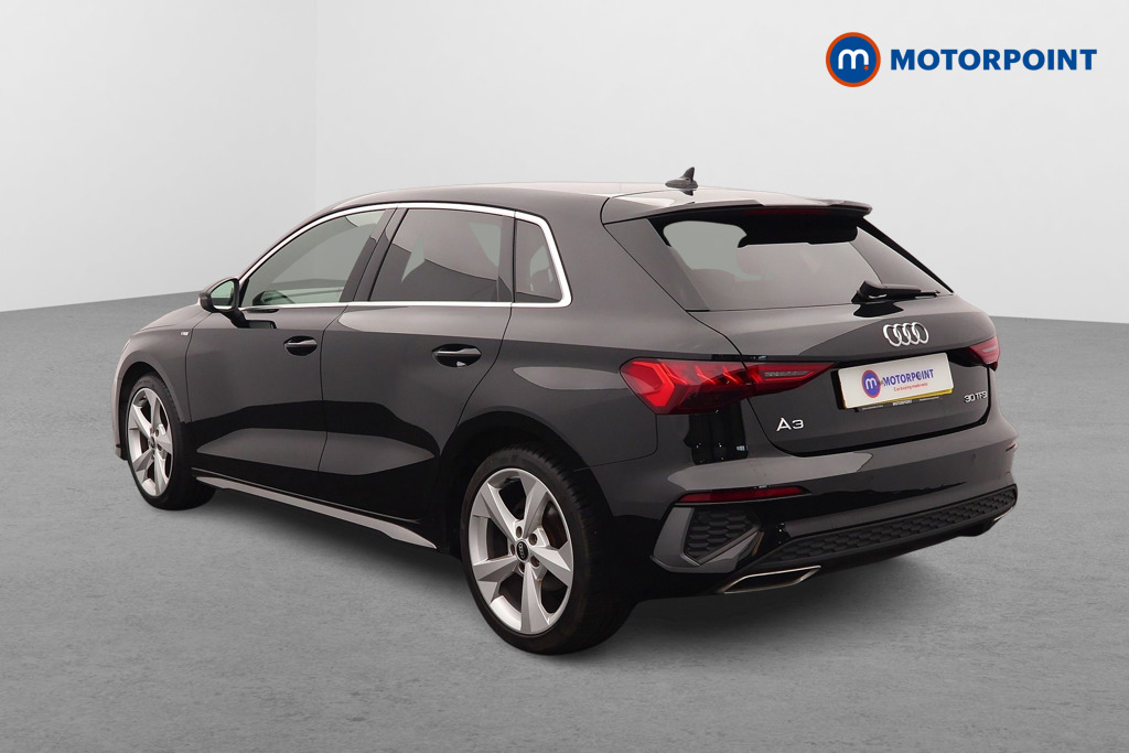 Audi A3 S Line Manual Petrol Hatchback - Stock Number (1645935) - Passenger side rear corner