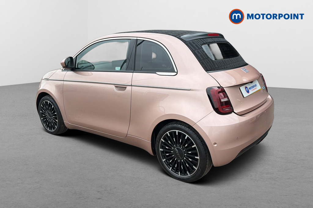 Fiat 500 La Prima Automatic Electric Convertible - Stock Number (1646328) - Drivers side rear corner