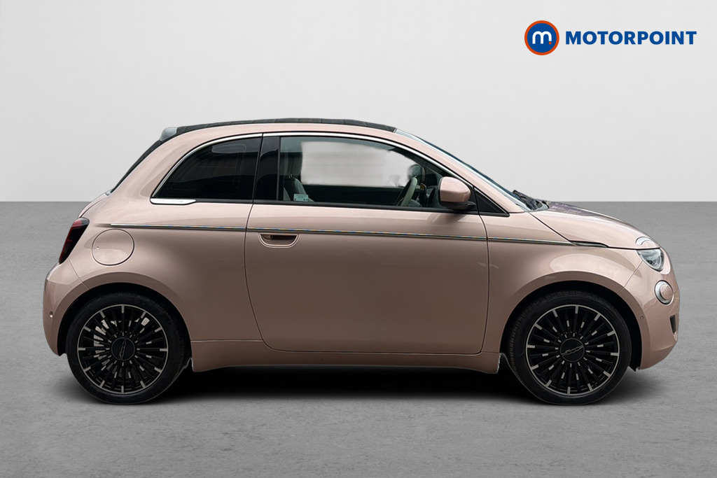 Fiat 500 La Prima Automatic Electric Convertible - Stock Number (1646328) - Passenger side