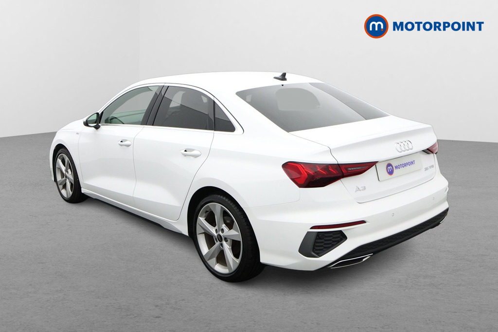 Audi A3 S Line Automatic Petrol Saloon - Stock Number (1646733) - Passenger side rear corner