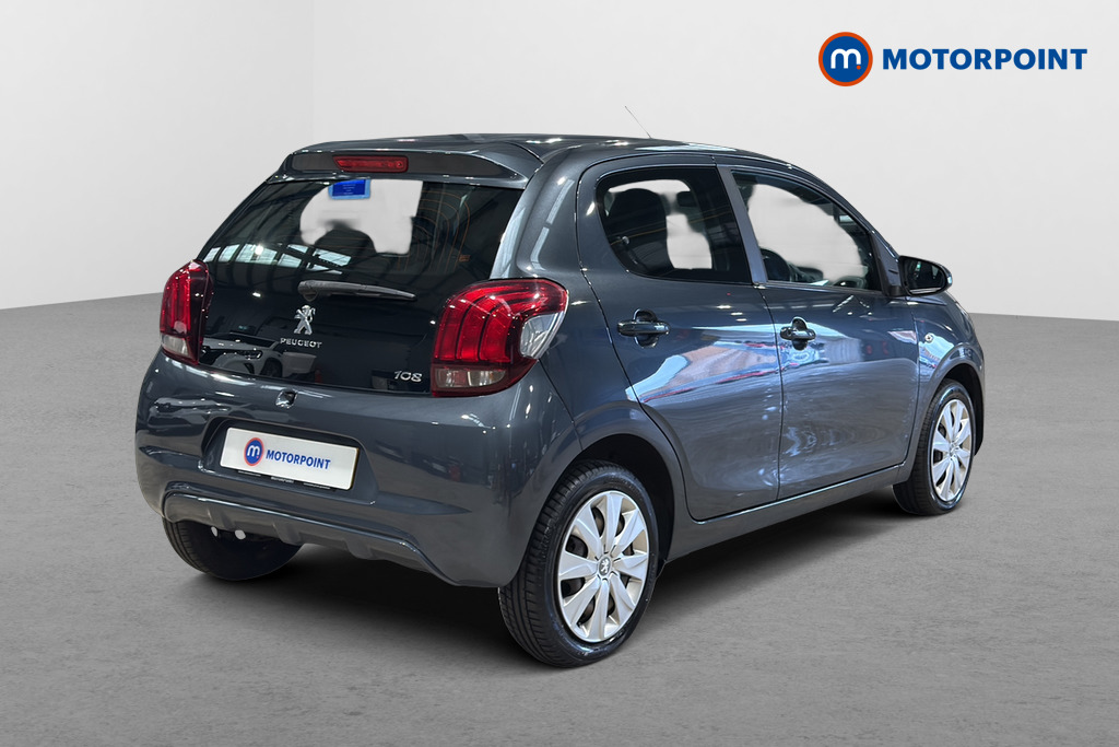 Peugeot 108 Active Manual Petrol Hatchback - Stock Number (1648461) - Passenger side rear corner